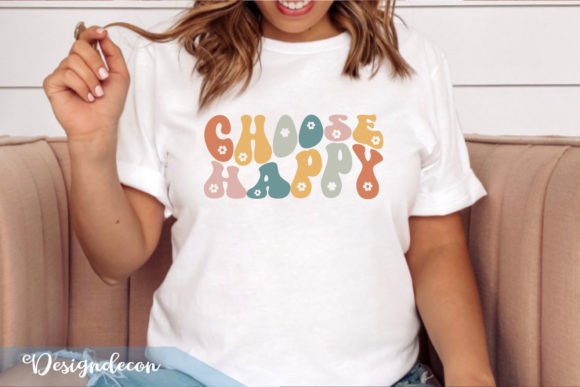 Review: Choose Happy Retro Wavy Sublimation SVG