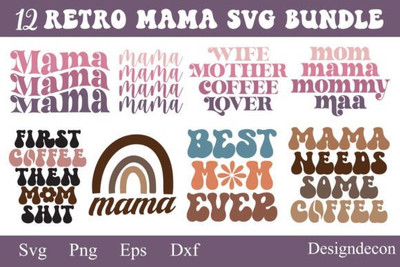 Review: Retro Mama SVG Bundle for Embroidery