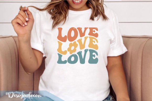 Reviewing Love Repeat Word Retro Wavy SVG for Embroidery