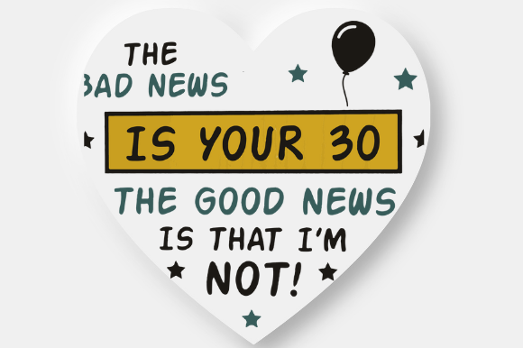Reviewing the 30TH BIRTHDAY HEART for Embroidery
