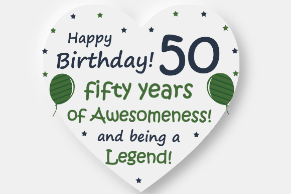 Reviewing the 50th Birthday Gift Design for Embroidery