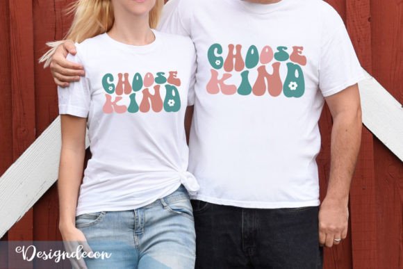 Reviewing the Choose Kind Retro Wavy Sublimation SVG