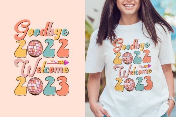 Reviewing the Goodbye Happy New Year Retro SVG Design