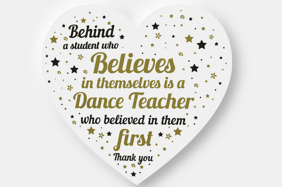 Reviewing the Music Dance Teacher Gift Design