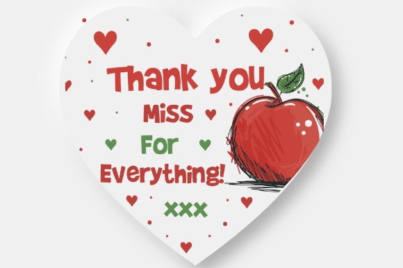 Reviewing the TEACHER THANK YOU GIFT Design for Embroidery