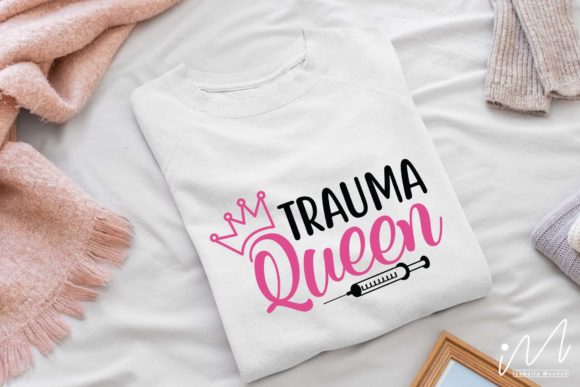 Trauma Queen SVG: A Designer’s Take on Bold Embroidery